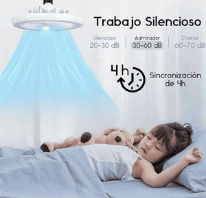 "¿QUIERES UN AMBIENTE FRESCO Y BUENA ILUMINACIÓN MIENTRAS ESTÁS EN CASA O TRABAJAS? 🌬️💡 ¡ESTE FOCO VENTILADOR ES PARA TI! 🔥❄️"